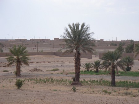 Merzouga - Vue du site